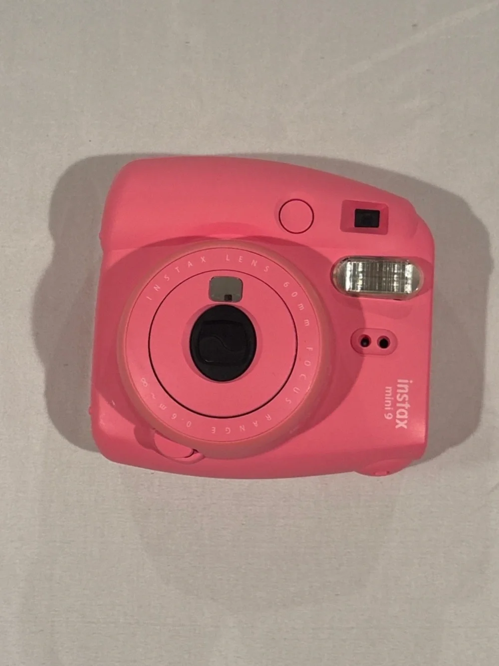 Fujifilm Instax Mini 9 Instant Film Camera Flamingo Pink Brand New Opened Works